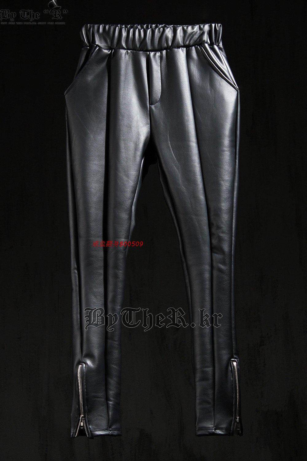 Pantalon cuir homme - Ref 1484161 Image 23
