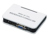 HD VGA в HDMI Converter с аудио компьютером VGA в TV HDMI HD Line Box Converting Box