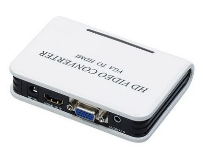 HD VGA в HDMI Converter с аудио компьютером VGA в TV HDMI HD Line Box Converting Box