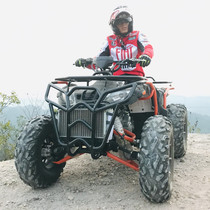 Full-time four-wheel drive ATV big Bull ATV gasoline off-road 4-wheeled motorcycle adult mountain climbing Zongshen water-cooled 250c