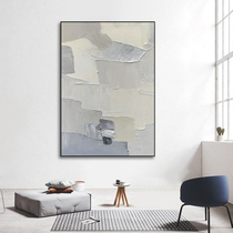 Modern minimalist porch decoration painting light luxury vertical version living room sofa background wall mural abstract corridor aisle hanging painting