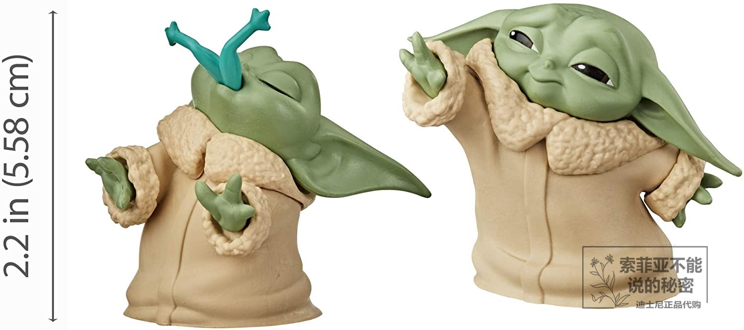 Yoda Baby B [2 Pack]Star Wars Manda Luo people The force baby Yoda  baby Garage Kit Ornaments Toys U.S.A Disney Purchasing agent
