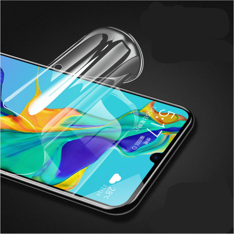 华为P30Pro水凝膜曲面p30钢化软膜抗蓝光护眼Mate30pro磨砂手机全屏覆盖软全包无边原装高清纳米防摔防指纹pr