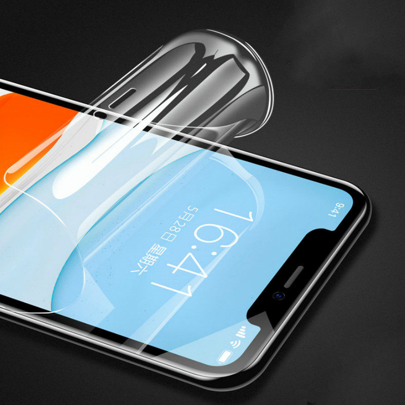 苹果11水凝膜磨砂iphone11pro钢化膜软全屏覆盖max手机抗蓝光护眼防指纹防摔原装全包边游戏贴膜曲面纳米高清