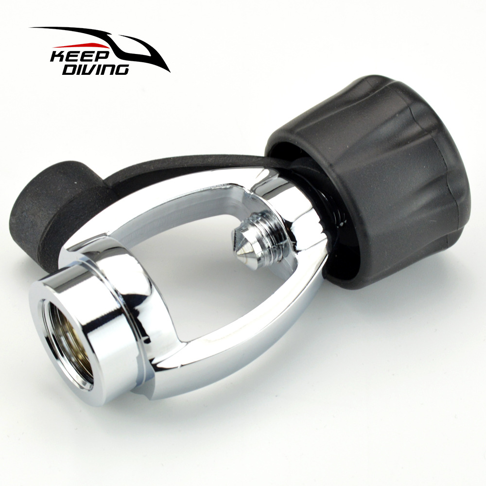 Special quick adapter for diving gas cylinders D mouth Y mouth switching first-class head Din turn Yoke