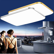 LED ceiling lamp Living room lamp Atmospheric modern simple bedroom rectangular study Restaurant special lighting