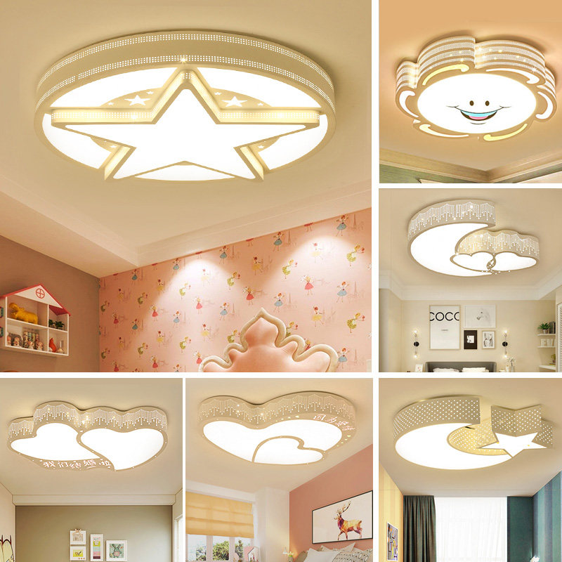 Minimalist round LED suction light lamp modern living room bedroom light book house light cozy room lamp Xuanguan light walk the road lamp