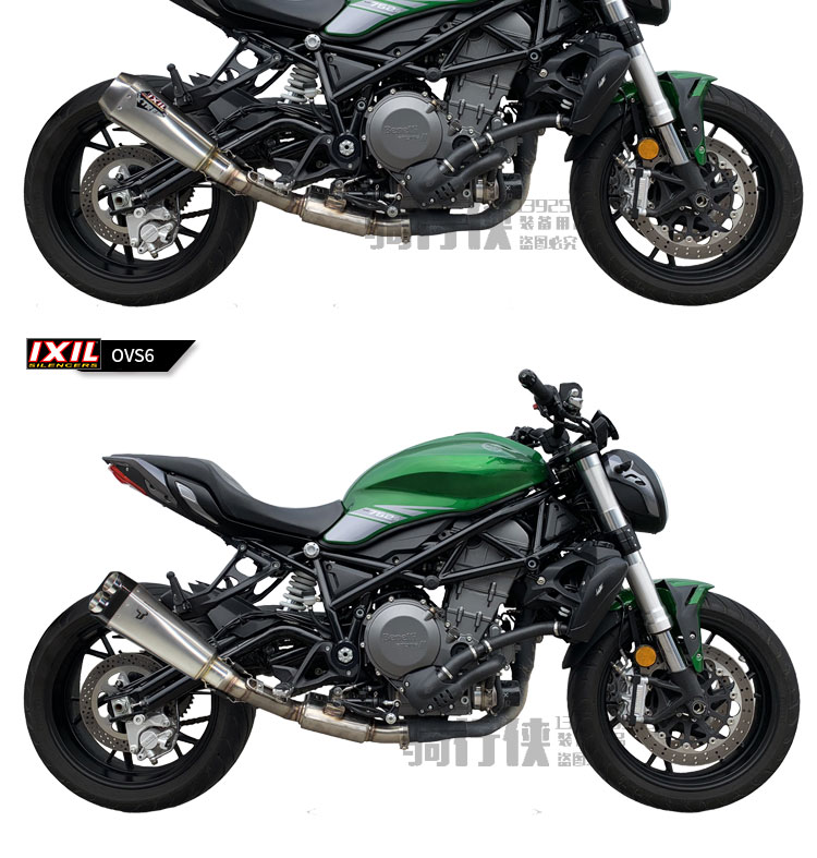 IXIL tỷ sir Benelli big devil 752s ống xả sửa đổi xe máy đầu máy xe lửa Ý 502c xả - Ống xả xe máy bô xe máy