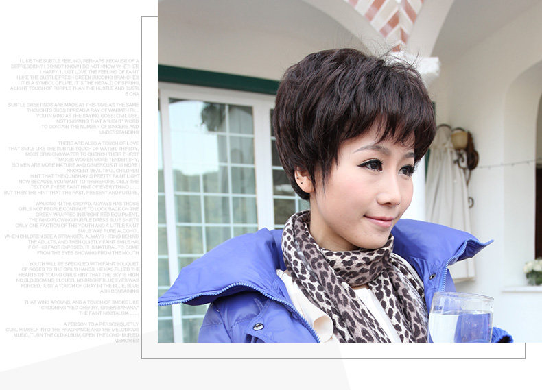 Perruque JUHANGWIGS     cheveux courts - Ref 2609446 Image 21