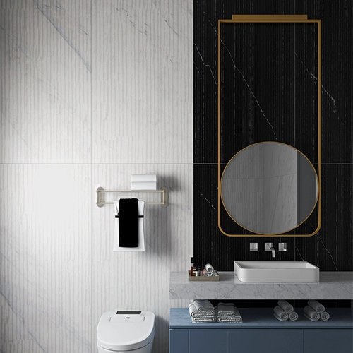 Минимальная легкая роскошная джазовая плитка из плитки прохождение плитка из мраморной виллы Вилла большая черная плитка на пол 800x1800