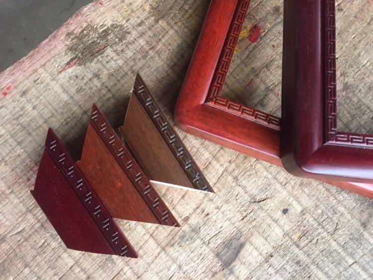 Pure solid wood rime wood back to the national picture frame line