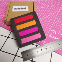 Ultra Light Clay Resin Clay Quad-colored chalk Man Occasionally Makeup 4 Toner Multi-Meat Plant Gradient Color Doll Color