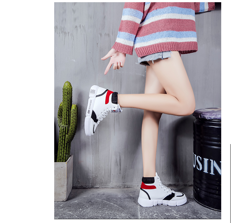 Giày nữ bình thường triều 2018 mùa thu mới phiên bản Hàn Quốc của ulzzang Harajuku giày sinh viên hoang dã giày the thao nữ giá rẻ