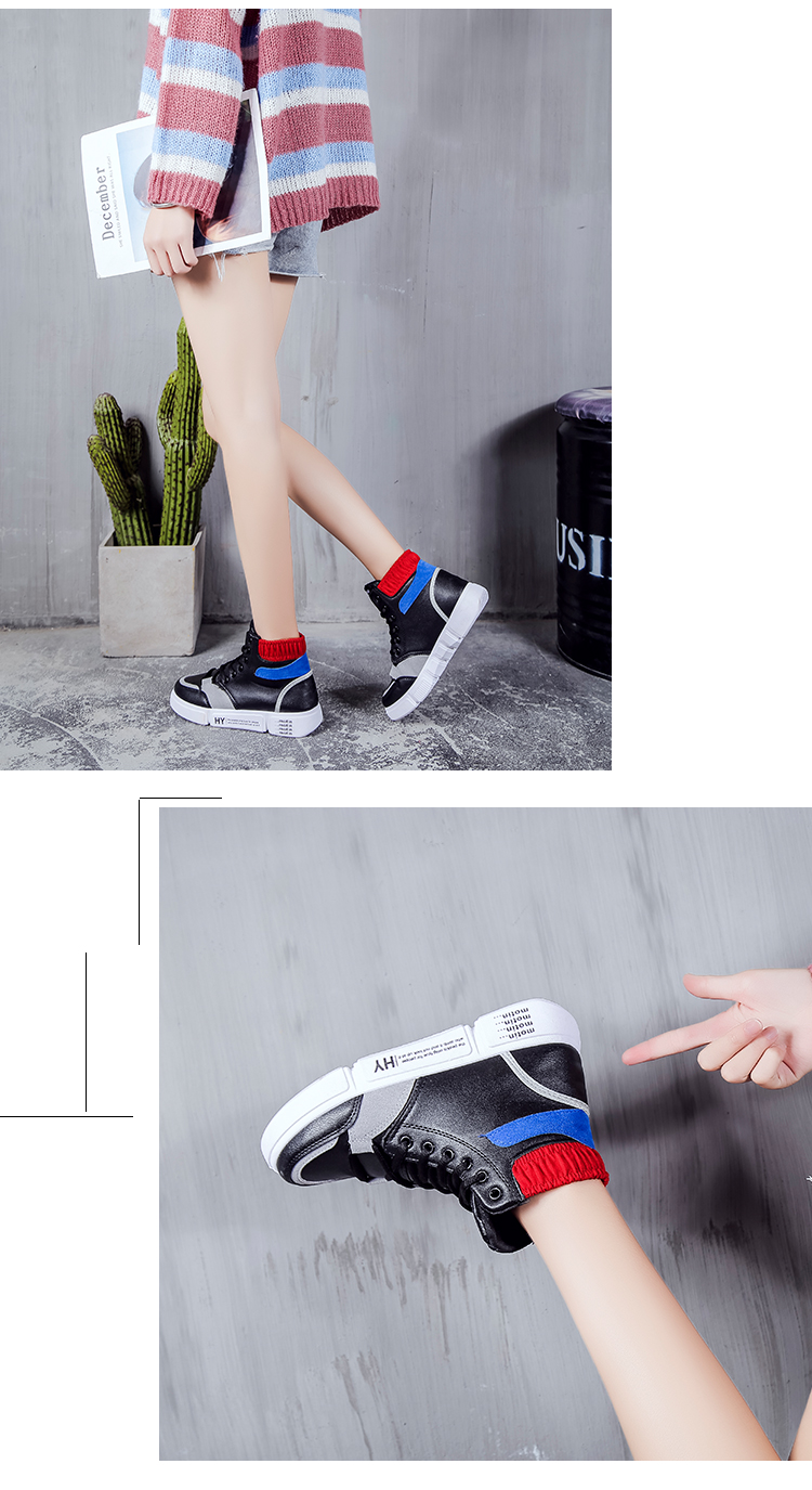 Giày nữ bình thường triều 2018 mùa thu mới phiên bản Hàn Quốc của ulzzang Harajuku giày sinh viên hoang dã giày the thao nữ giá rẻ