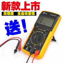 Automatic range multimeter digital high precision hydropower project digital display pocket ammeter anti-burning buzzer on and off