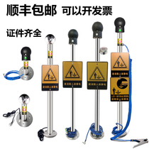  Chuanglai explosion-proof human body electrostatic discharge device eliminator Touch-type industrial eliminator Ball column pile device intrinsically safe type