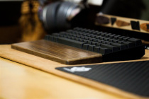 Green sandalwood mechanical keyboard hand holder FILCO poker ikbc hhkb cherry palm Holder