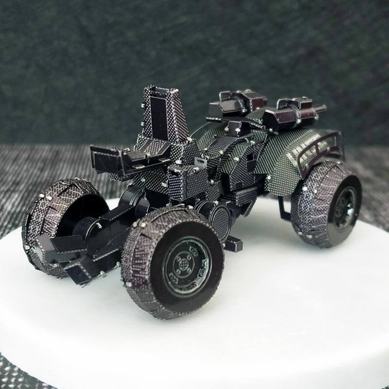 Steel image 3D glue - free stereo metal assembly stainless steel puzzle model Lightwheel series UNSC combat vehicle