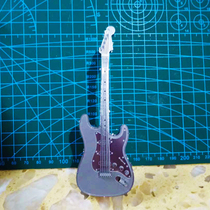 3D glue-free three-dimensional musical instrument puzzle metal diy assembled stainless steel model master guitar crown