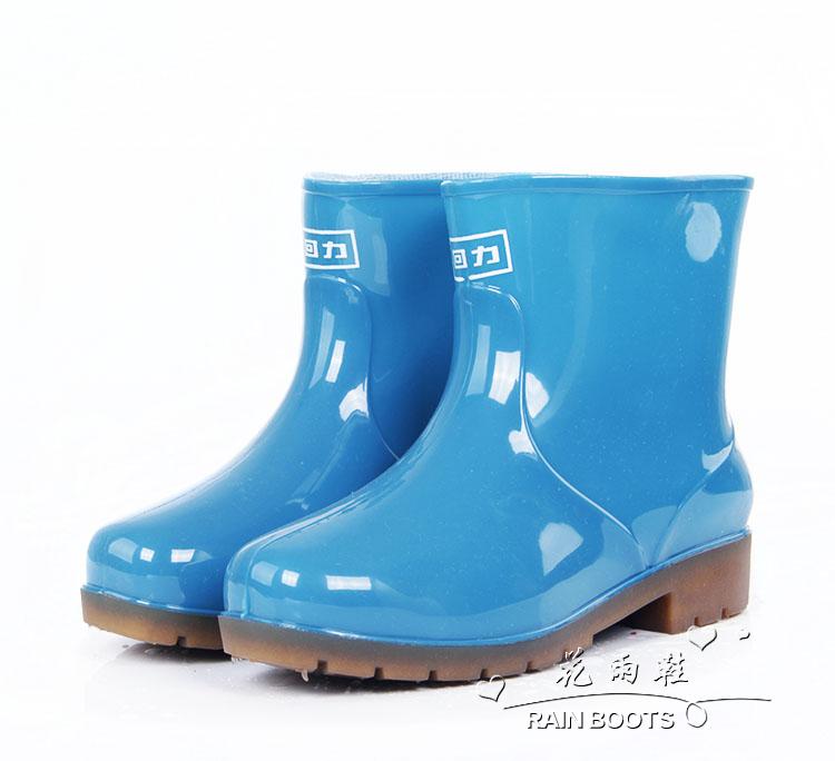 Kéo trở lại mưa khởi động của nam giới mùa hè breathable nhẹ giúp đỡ thấp ống cộng với nhung bông mưa khởi động không thấm nước không trượt ngắn ống phụ nữ mưa khởi động giay di mua
