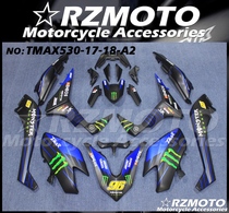 RZMOTO Y TMAX530 17 18 T-MAX housing FAIRING Carbon fiber baking varnish custom