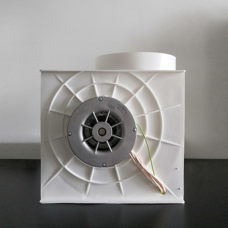 Laboratory lab - specialized ventilation cabinet silent PP anti - corrosive centrifugal fan 220V air leaf