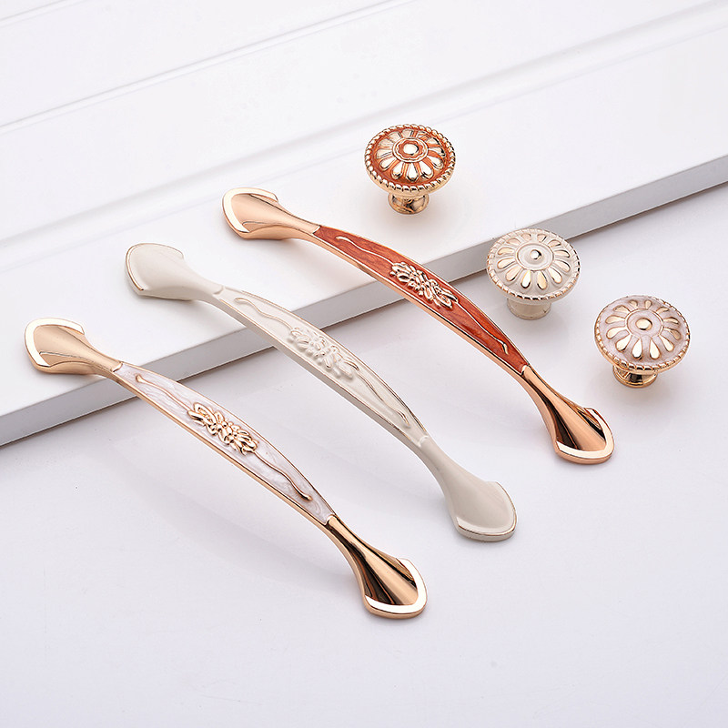 Cabinet door handle minimalist red wood wardrobe Handles Eurostyle Drawer handle Kitchen Overall Cupboard Handle Cabinet 96 Handle