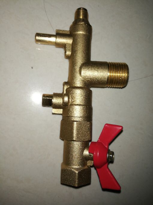 Shandong Super Mengda Commercial Energy Saving Stove Tandem Copper Valve Assembly Manufacturer Direct Sales Boutique Valve Assembly