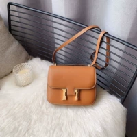 Маленькая ручная ладонь Кангканг сумка 19 см карамель коричневый