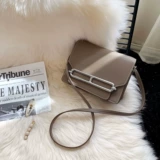 Сумка со свиным носом, сумка Roulis, серая сумка, женская новинка 2025 года, маленькая сумка-коробка, сумка для тофу, маленькая квадратная сумка через плечо