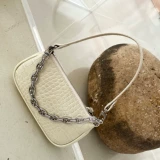 Безусловно, подмышечная сумка винтажная винтажная ретро Рэйчел Сумочник Сумки Сумки Byfar Chain Sack