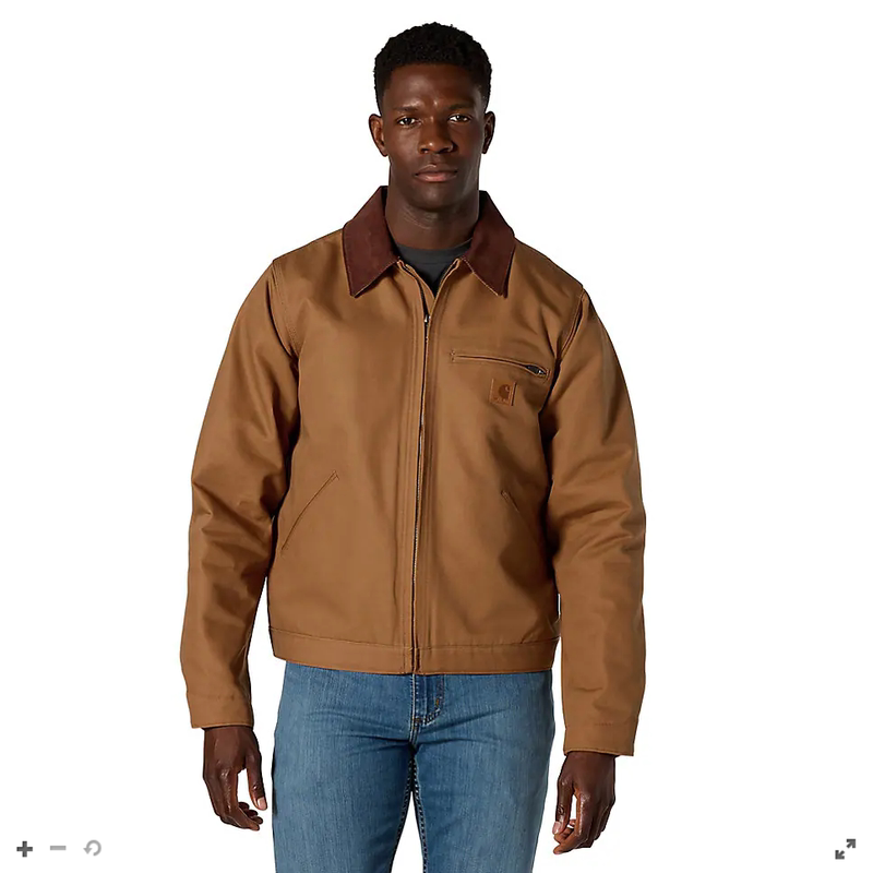 Carhartt Carhartt Genuine Ford Co-Branded Men's Autumn and Winter Quilted Detroit Warm Jacket Carhartt Carhartt Genuine Ford Co-Branded Men's Autumn and Winter Quilted Detroit Warm Jacket