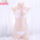 [撩 汉 sản xuất] bikini ba điểm phù hợp với bộ đồ lót cô gái Nhật Bản trắng tinh