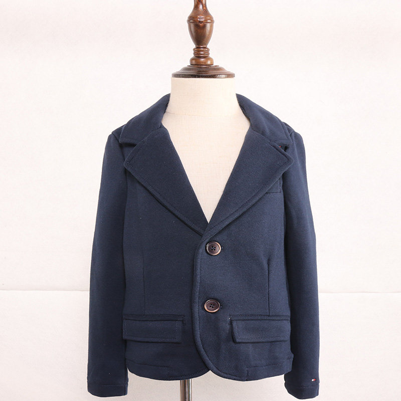 Spring and autumn English Renren Fan Western clothes College Wind and beautiful dress pure cotton Stomboy with small suit jacket