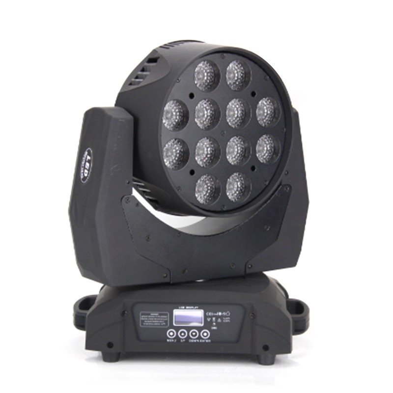 Stage lighting 12 focusing moving head dyeing lights led moving head lights bar performing arts ktv background par lights