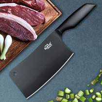 Black full steel decapitated knife Stainless Steel Kitchen Knife Chopped Bone Knife Decapitated Knife Kitchen Knife Home Decapitated Duck Decapitated Bone Cutter