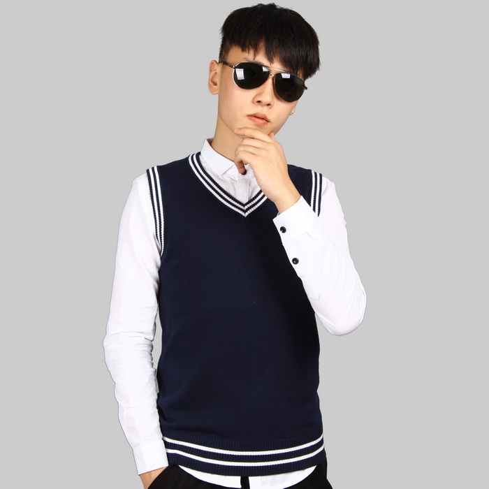 Débardeur homme Woolen gilet pour automne - Ref 1582041 Image 22