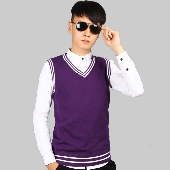 Débardeur homme Woolen gilet pour automne - Ref 1582041 Image 21