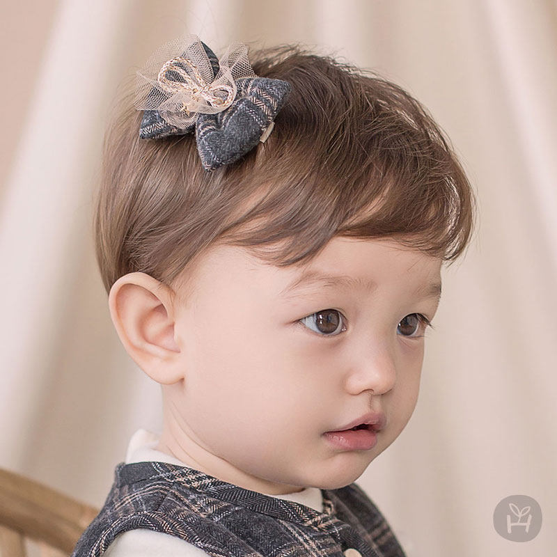 South Korean female baby hair clip headwear baby girl's hair accessories hairpin not hurt, girl cute little princess baby