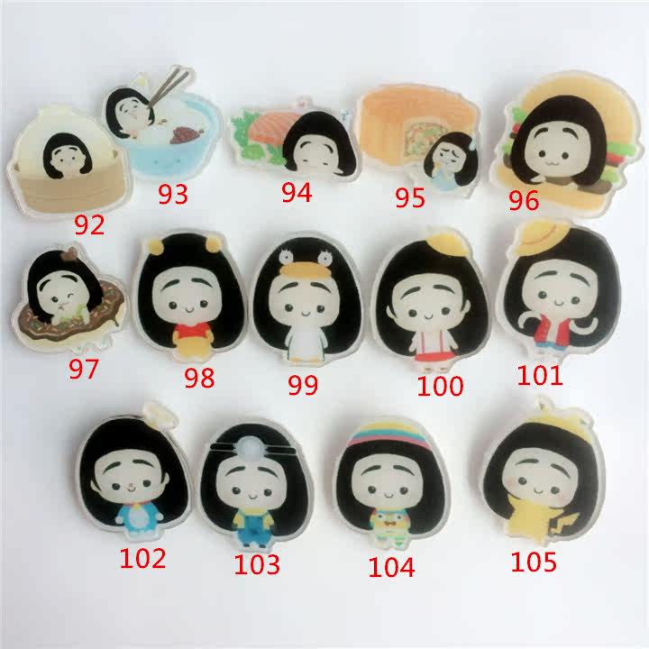 Broche femme en plexiglas - Ref 1183896 Image 6