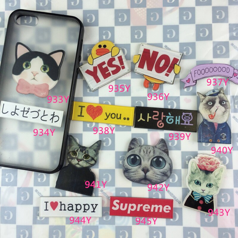 Broche femme en plexiglas - Ref 1183845 Image 10