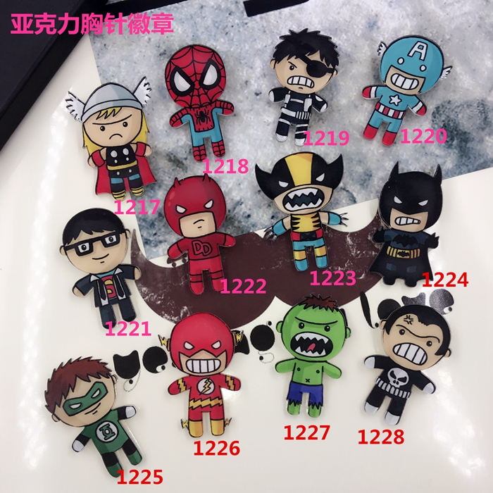 Broche homme en plexiglas - Ref 1183835 Image 3