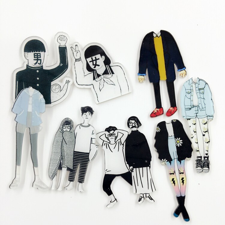 Broche femme en plexiglas - Ref 1175173 Image 11