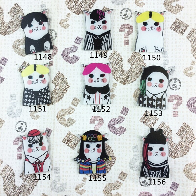 Broche femme en plexiglas - Ref 1183848 Image 10