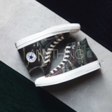 Converse, камуфляжные высокие кеды с молнией