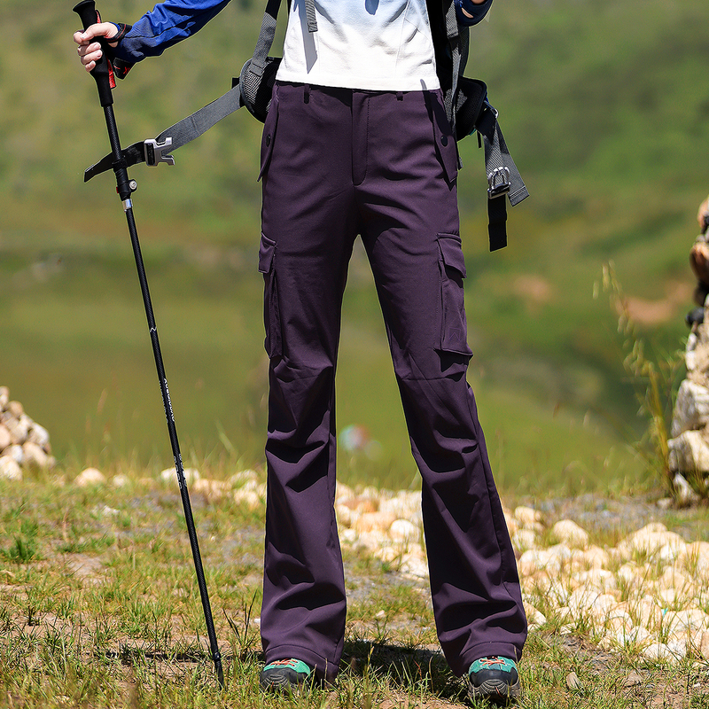Snow Hill Island's New Outdoor Autumn and Winter Softshell Pants with Slight Flare, Water-Repellent, Fleece-Lined, Warm, Windproof, Hiking Sports Pants for Women Snow Hill Island's New Outdoor Autumn and Winter Softshell Pants with Slight Flare, Water-Repellent, Fleece-Lined, Warm, Windproof, Hiking Sports Pants for Women