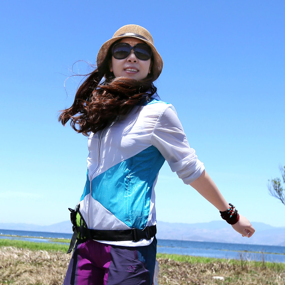Xueqiu Island outdoor summer new hooded quick-drying clothing quick-drying clothing sunscreen clothing skin windbreaker slim fit sports and leisure