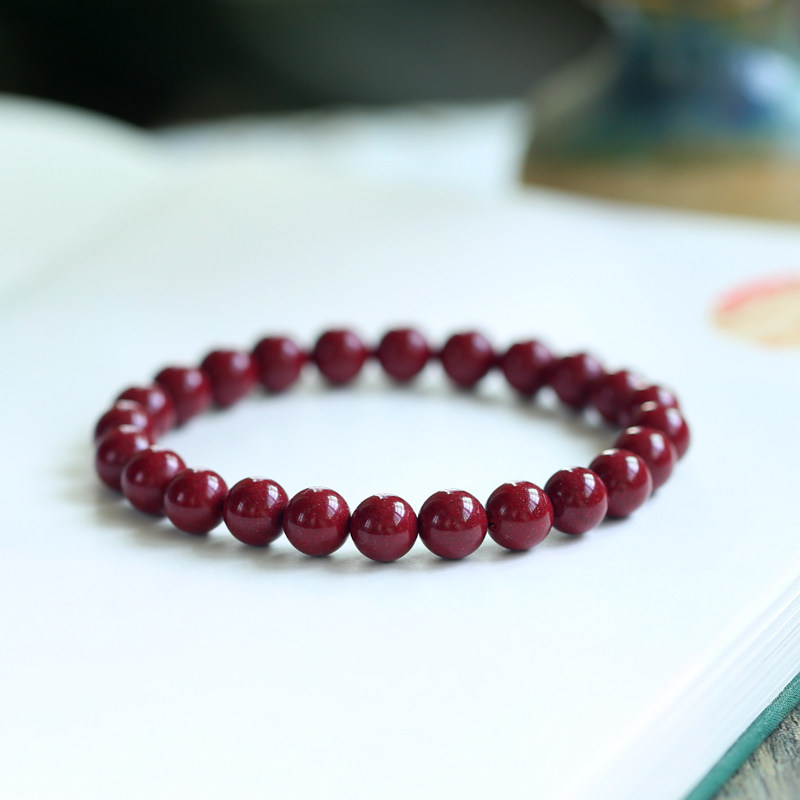 Original design natural purple gold sand hand ann round bead women's year honmei year bracelet