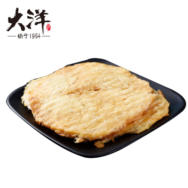 青岛特产 大洋船长 经典烤鱼片 80g*5袋 优惠券折后￥48.8包邮（￥68.8-20）