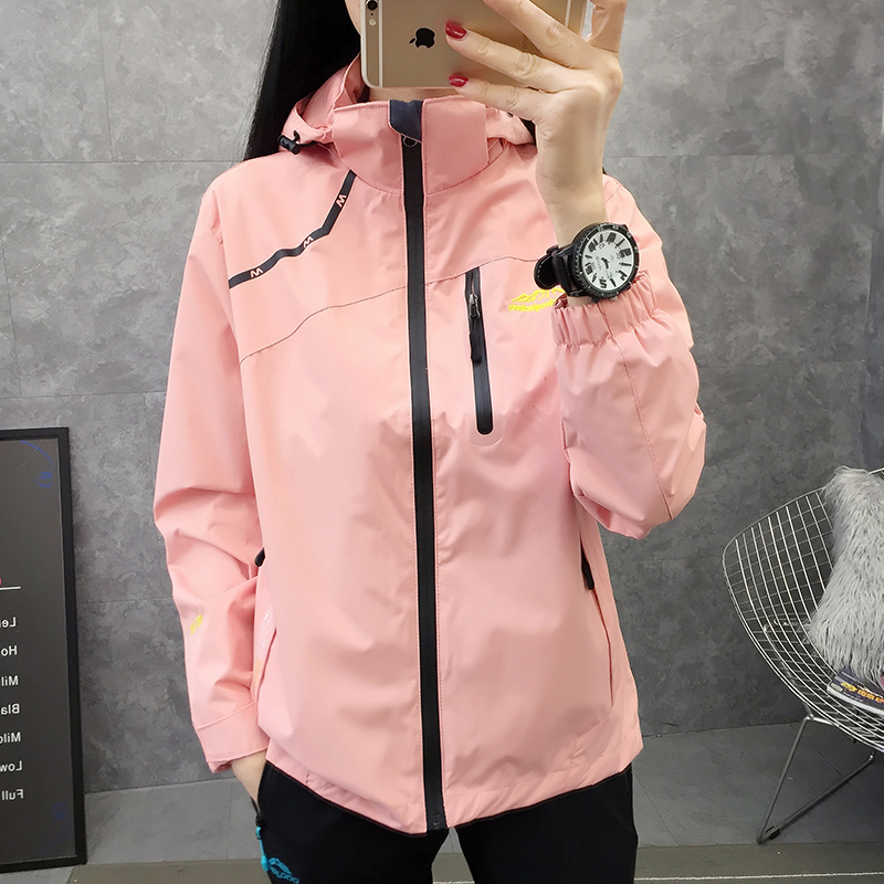 Jacket jacket women spring and autumn windproof waterproof breathable tooling custom outdoor tide brand new ski mountaineering suit men